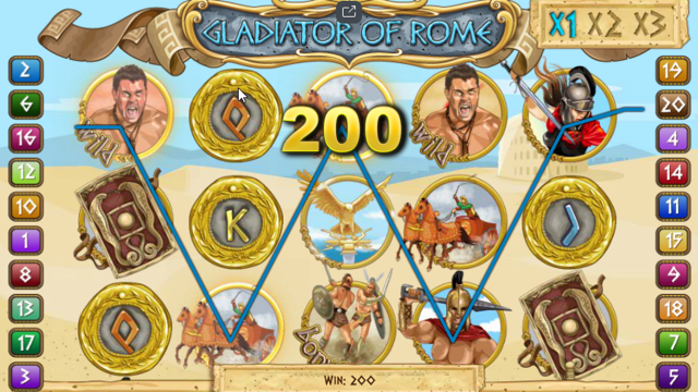 Игровой интерфейс Gladiators Of Rome 10