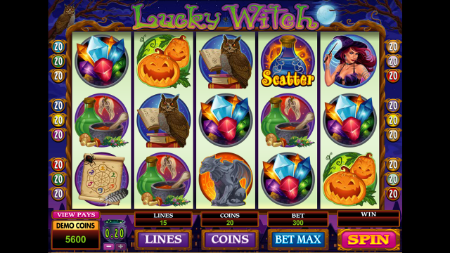 Бонусная игра Lucky Witch 8