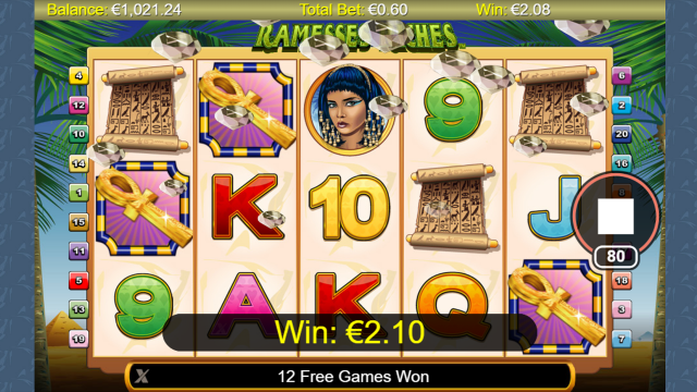 Бонусная игра Ramesses Riches 10