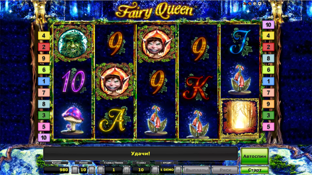 Игровой интерфейс Fairy Queen 5