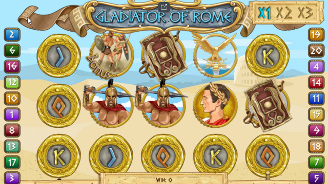 Бонусная игра Gladiators Of Rome 6